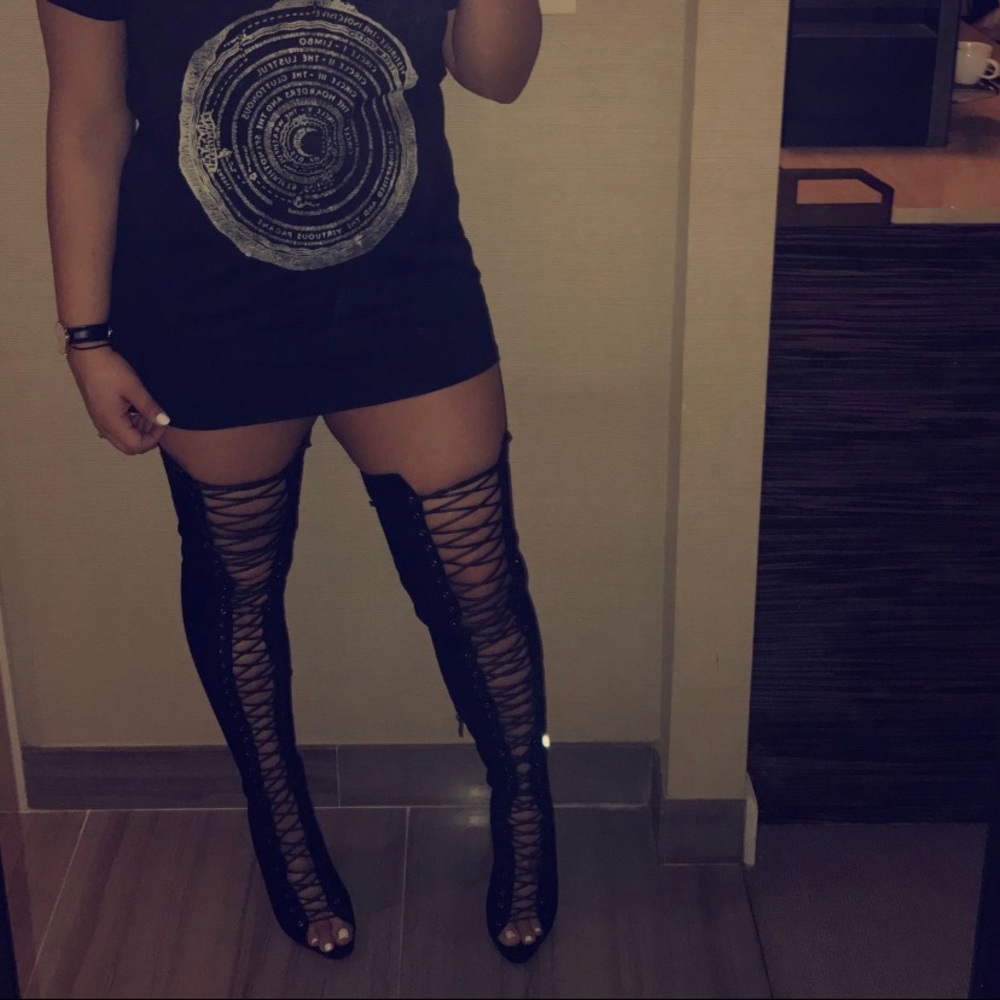 Over the Knee Suede Boots